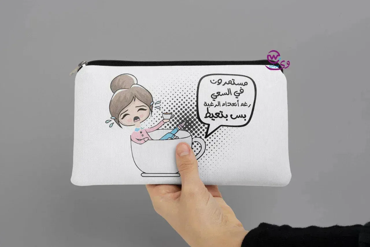 Canvas -Pencil Case-sarcasm meme -B