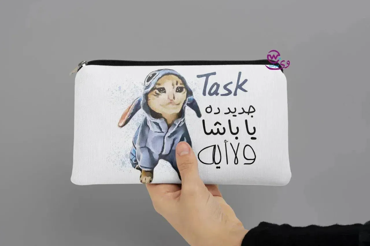 Canvas -Pencil Case-sarcasm meme -B