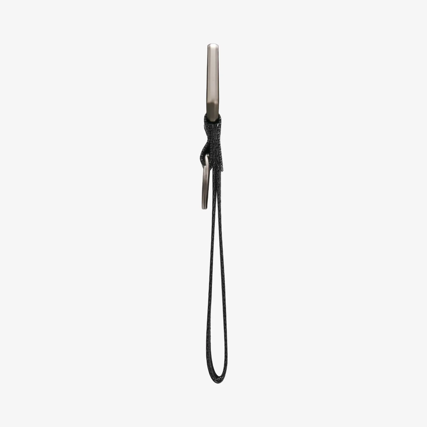 Carabiner Black Strap   Key Ring