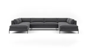 Catwalk U-Shaped Bumper Sectional (85" x 148" x 85")