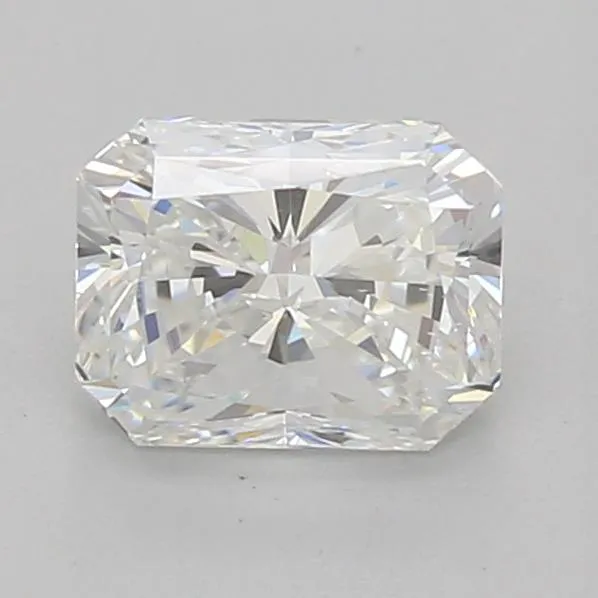 Certified 0.63 Ct Radiant cut F SI1 Loose Diamond