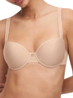 Chic Essential Half-Cup Memory Bra - Golden Beige