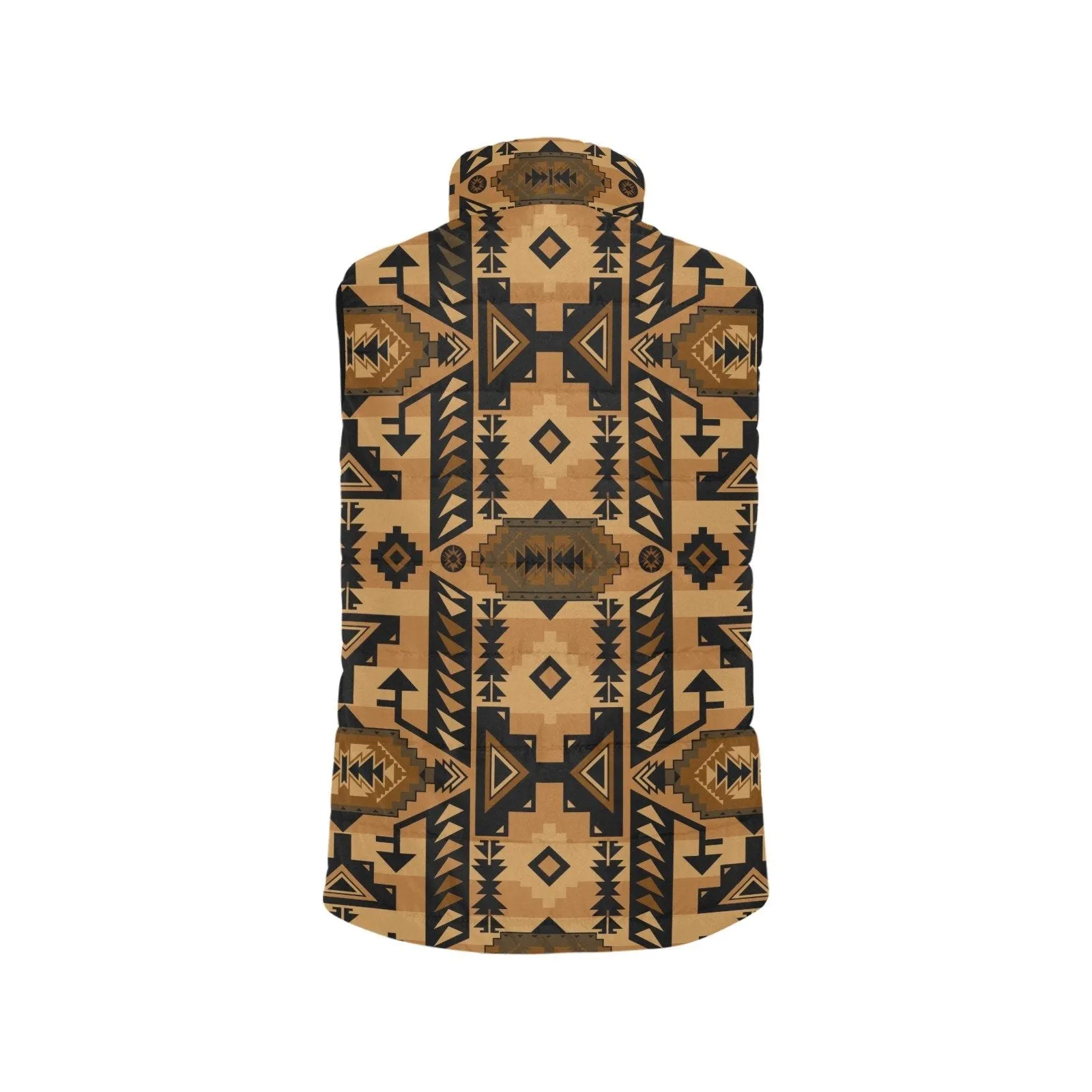 Chiefs Mountain Tan Women's Padded Vest Jacket