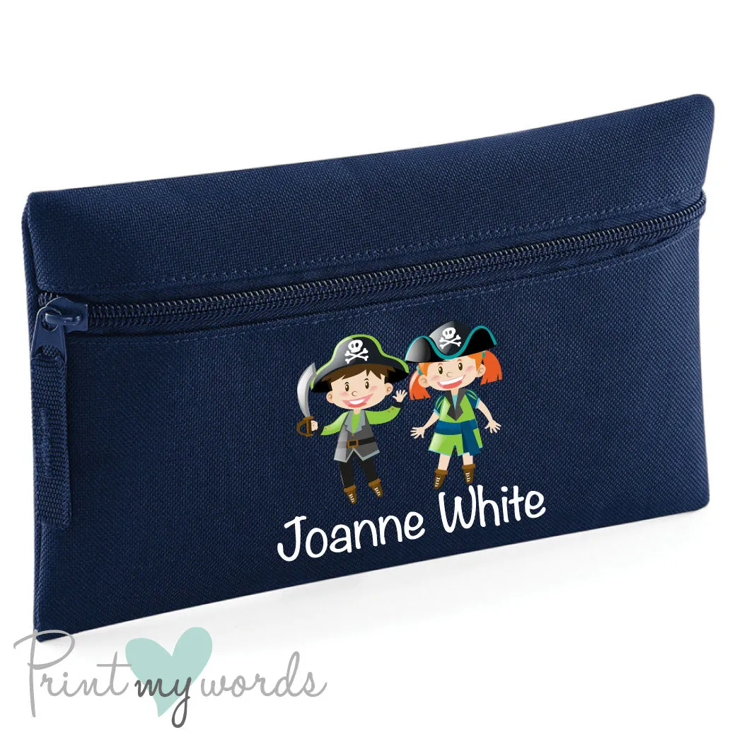 Children's Personalised Pirate Pencil Case
