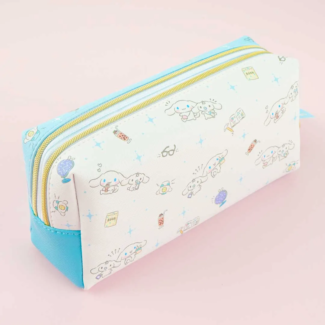 Cinnamoroll & Milk Break Time Double Layer Pen Case