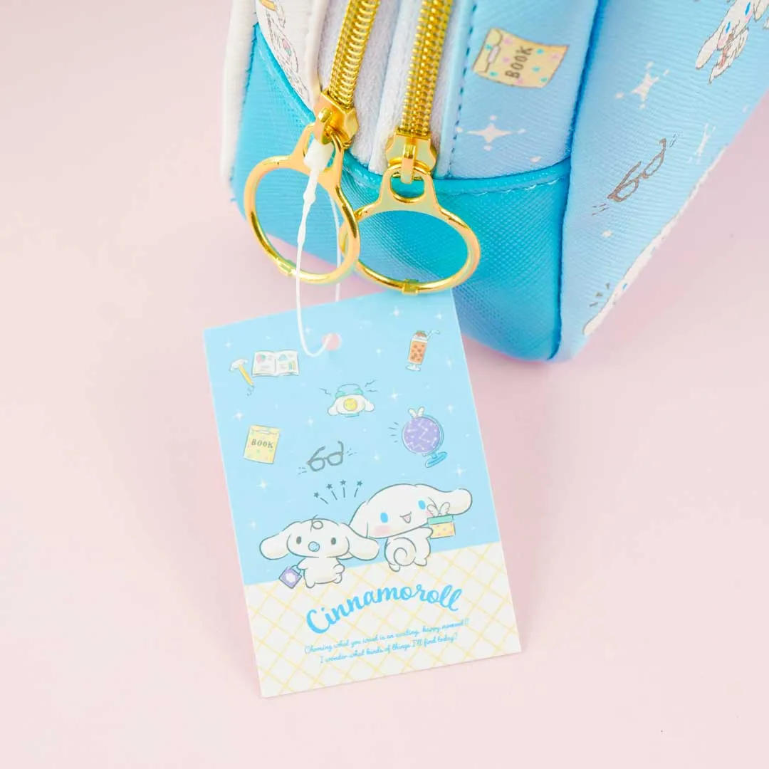 Cinnamoroll & Milk Break Time Double Layer Pen Case