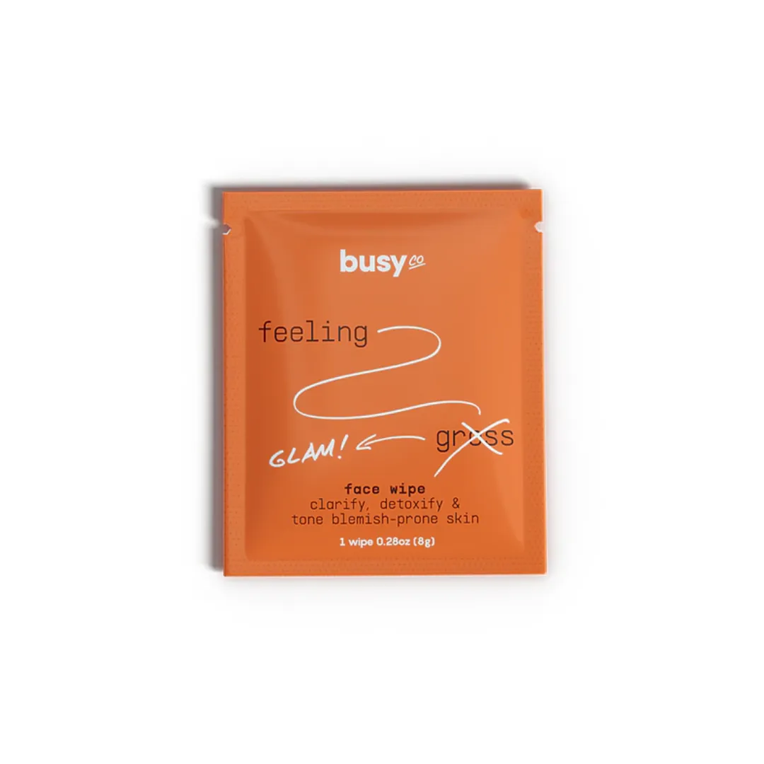 CLARIFY Facial Wipes with AHA   BHA | 15 count