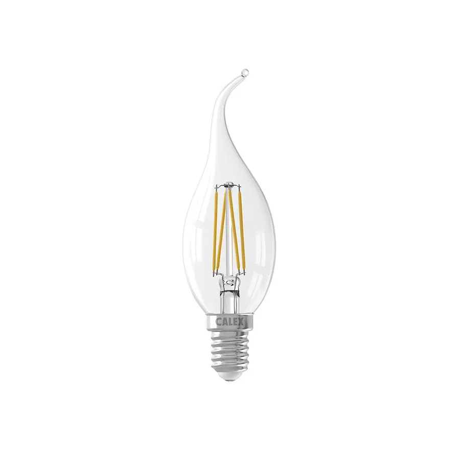 Clear Candle Tip 3.5W LED Filament Bulb (E14) Dimmable