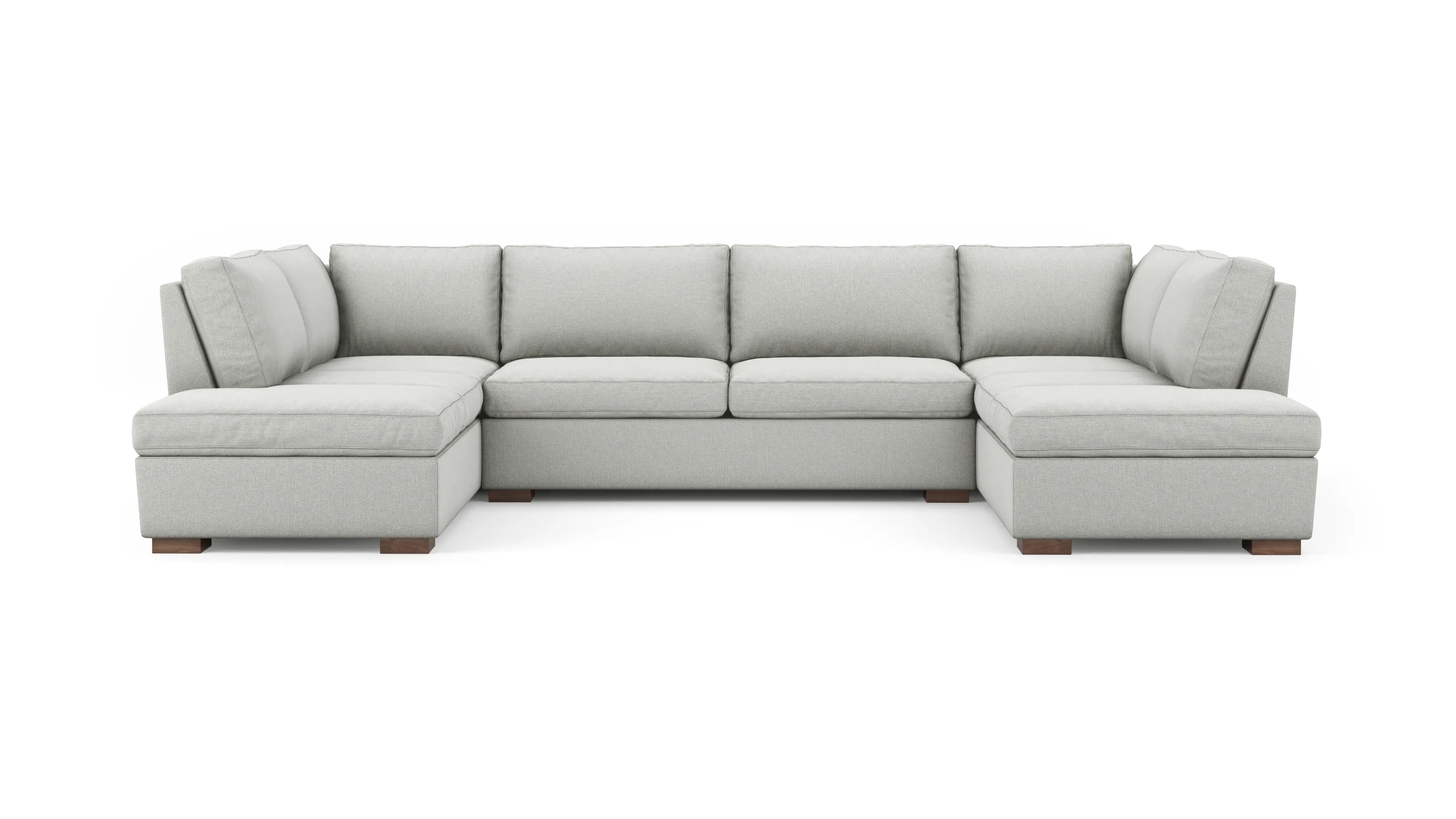 Couch Potato U-Shaped Bumper Sectional (85" x 150" x 85",Standard)