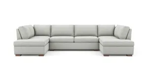 Couch Potato U-Shaped Bumper Sectional (Extra Deep) (75" x 156" x 75",Extra Deep)