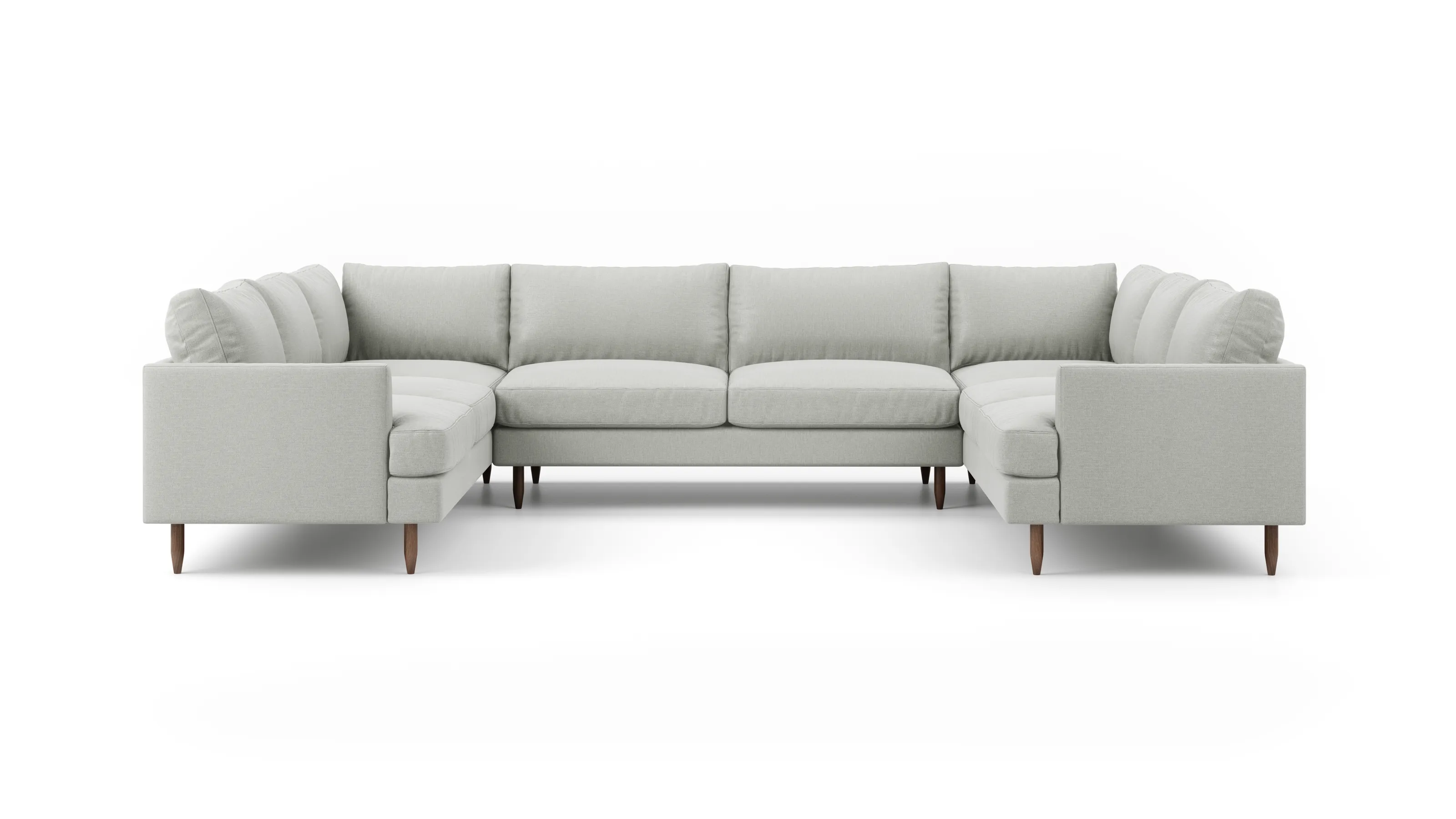 Crowd Pleaser U-Shaped Sectional (115" x 139" x 115")