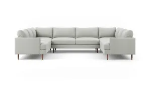 Crowd Pleaser U-Shaped Sectional (115" x 139" x 115")