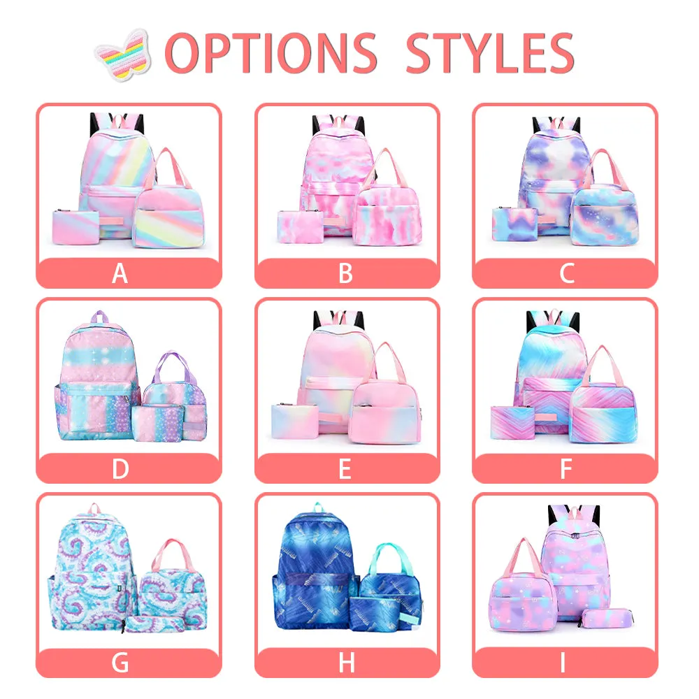 Customise Kids Back to School Patch Backpack