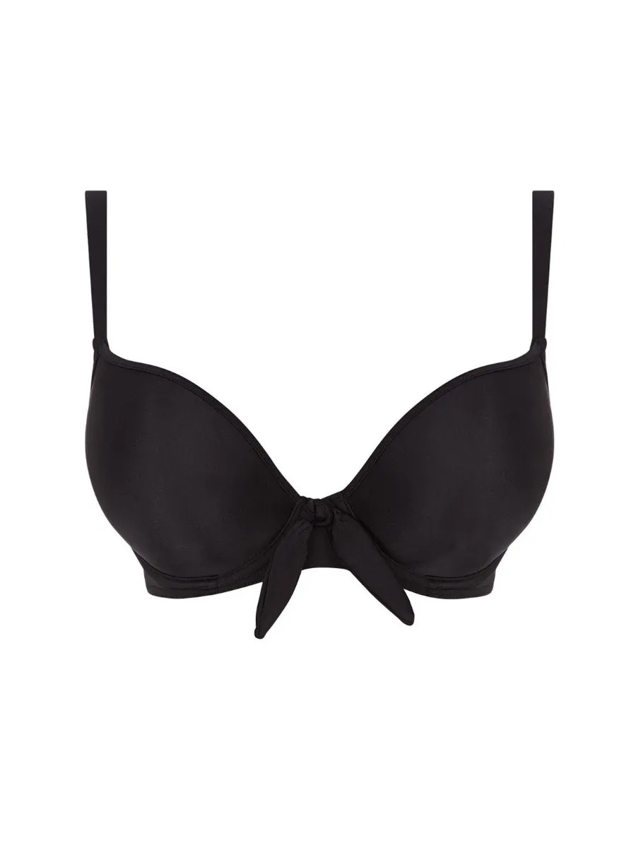 Deco Swim Moulded Bikini Top - Black