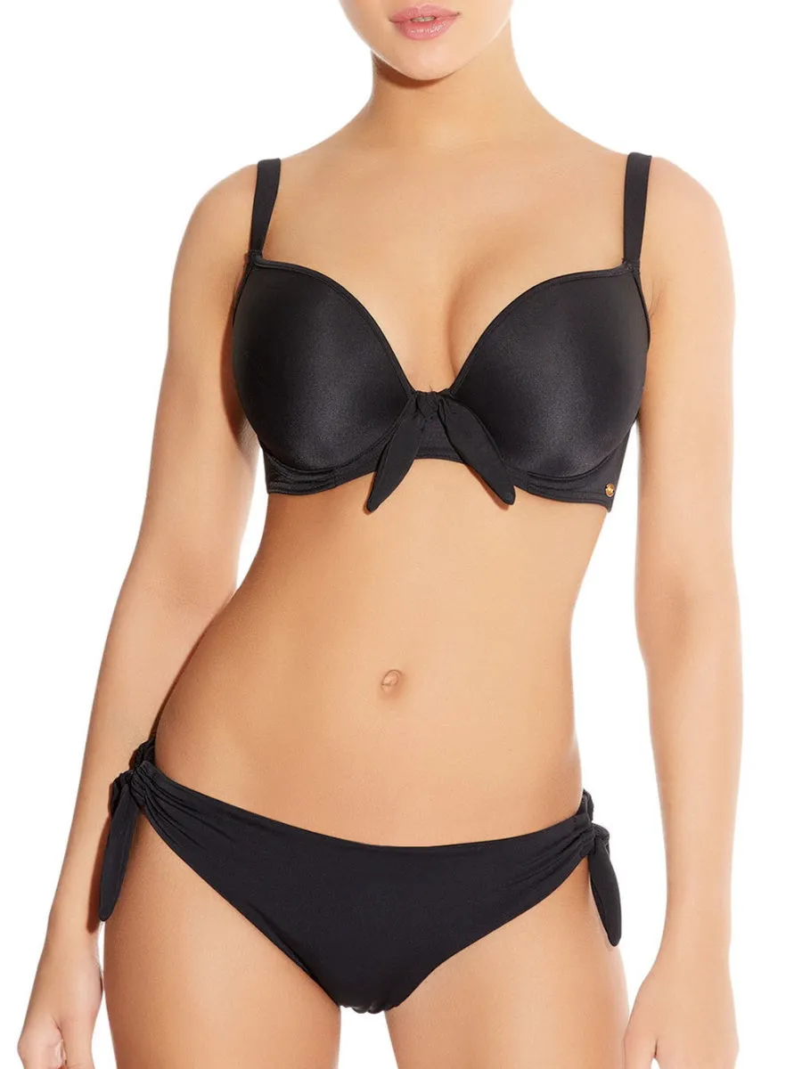 Deco Swim Moulded Bikini Top - Black