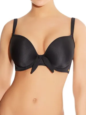 Deco Swim Moulded Bikini Top - Black