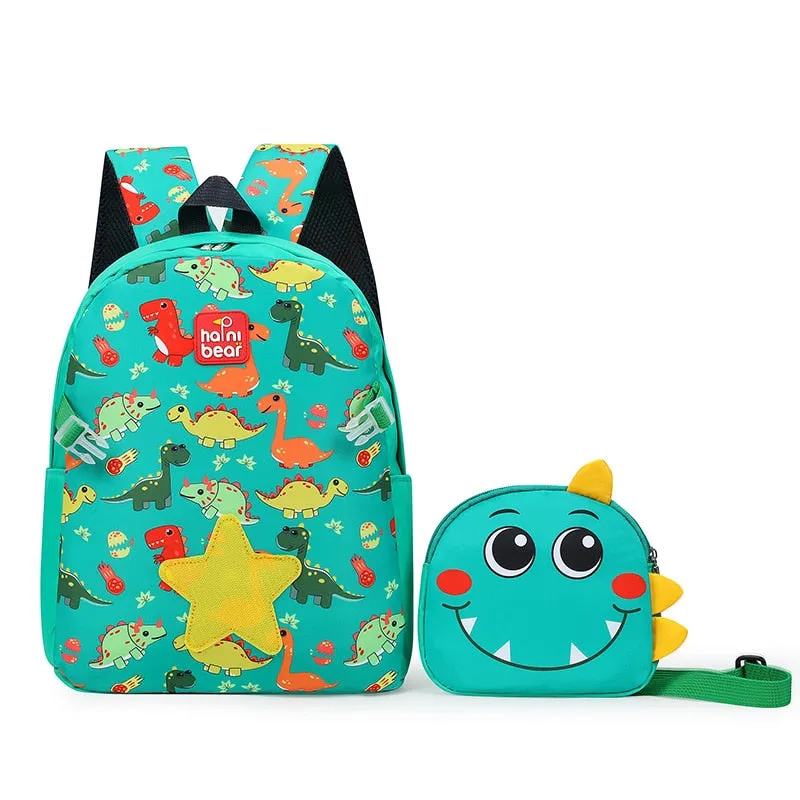 Dirt Resistant Cartoon Printing Kindergarten Backpacks Bags