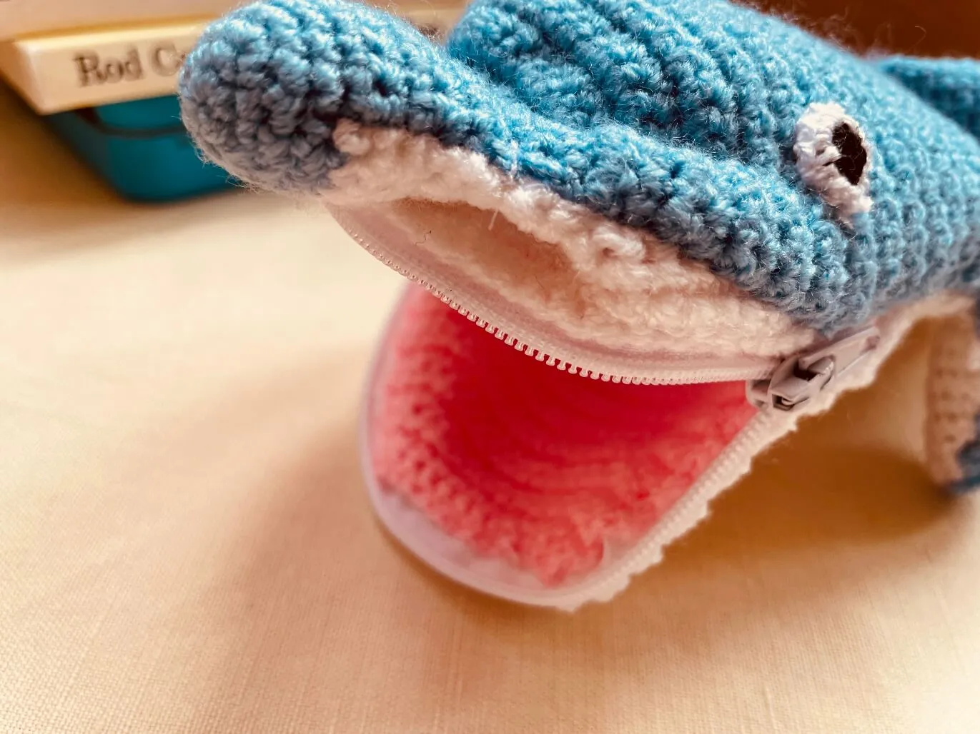 Dolphin Crocheted Pencil Case