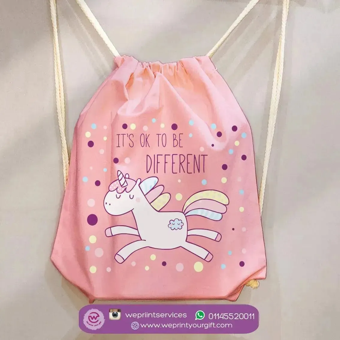 Drawstring Bag - Unicorn