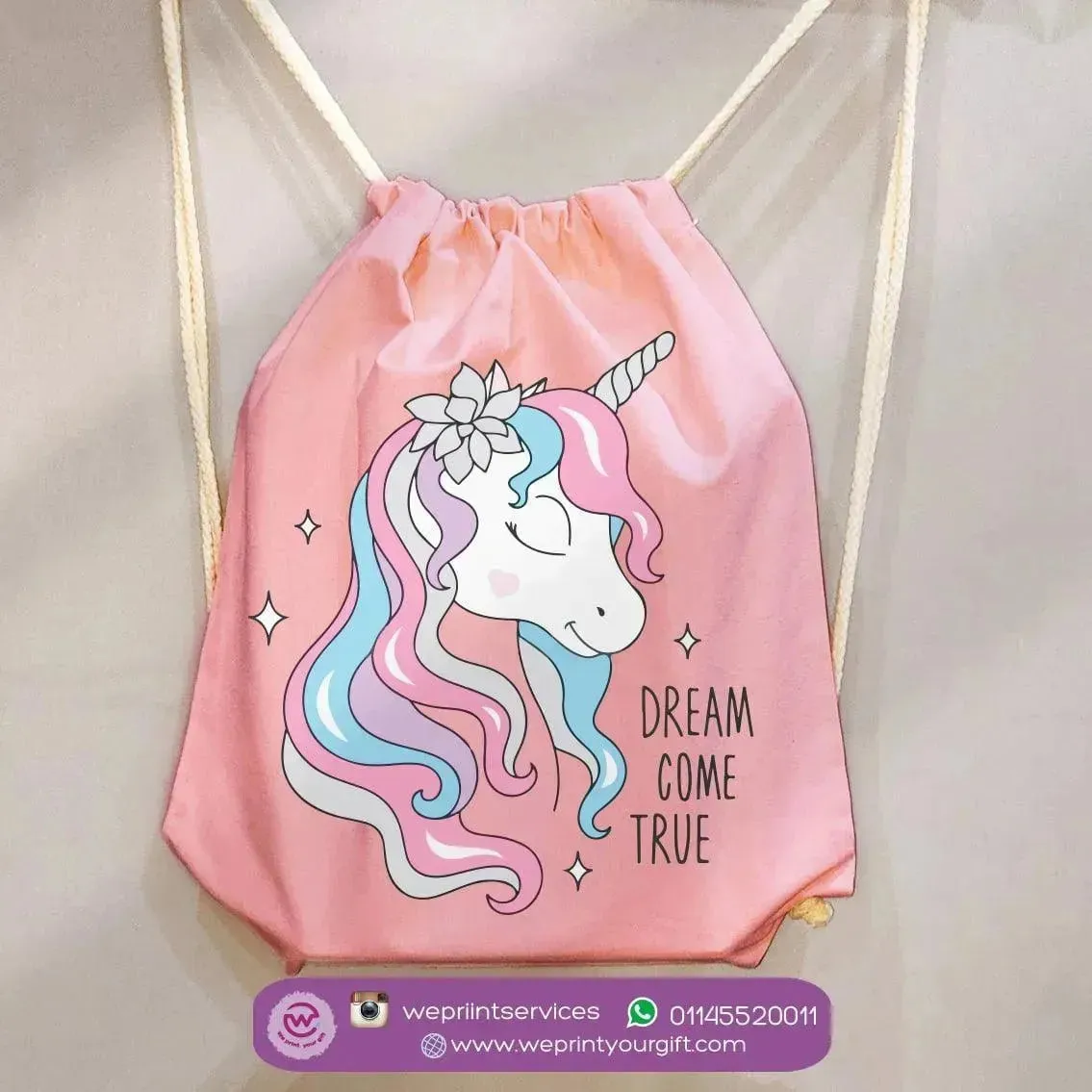 Drawstring Bag - Unicorn