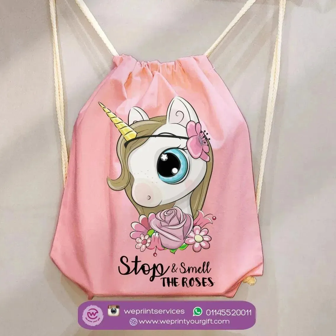 Drawstring Bag - Unicorn