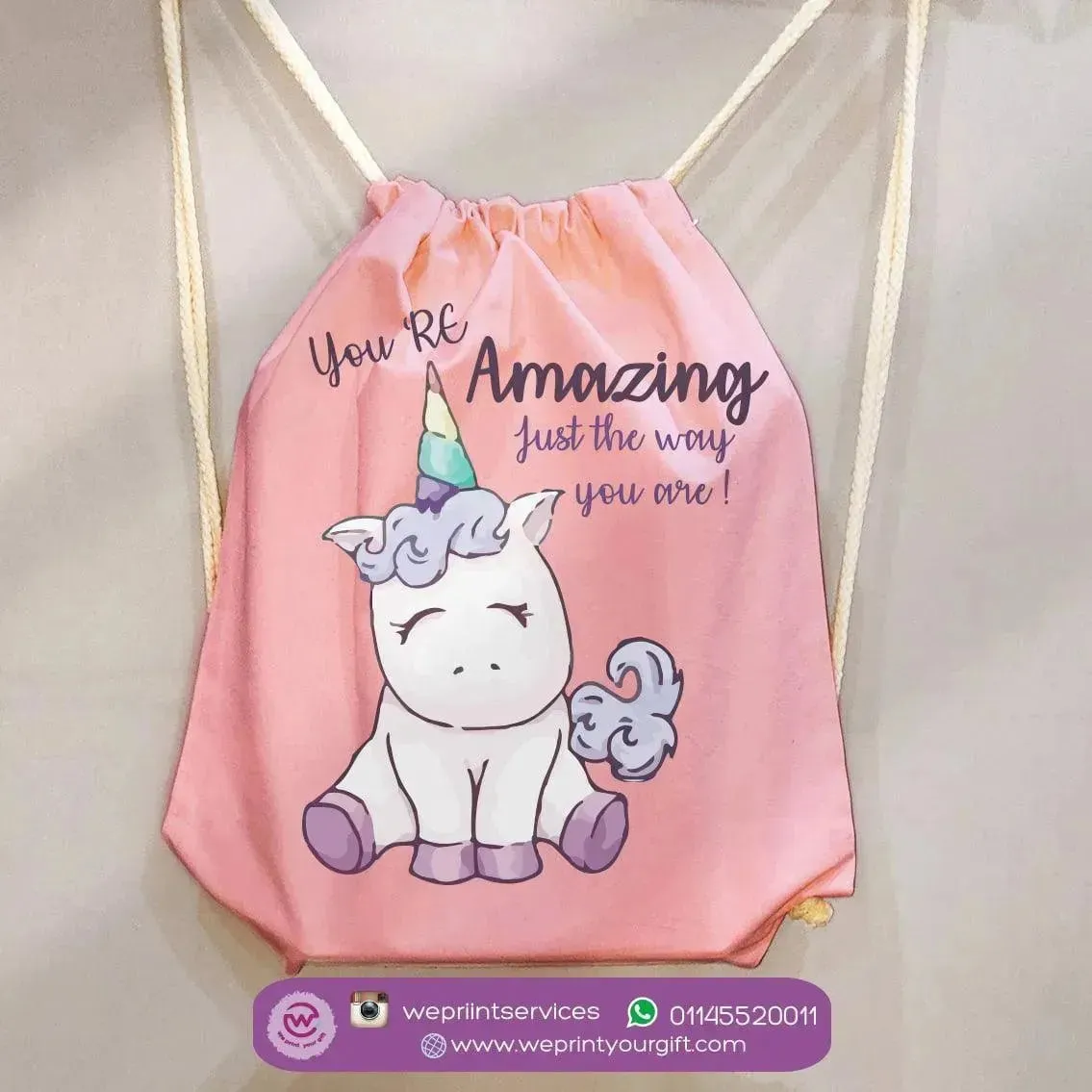Drawstring Bag - Unicorn