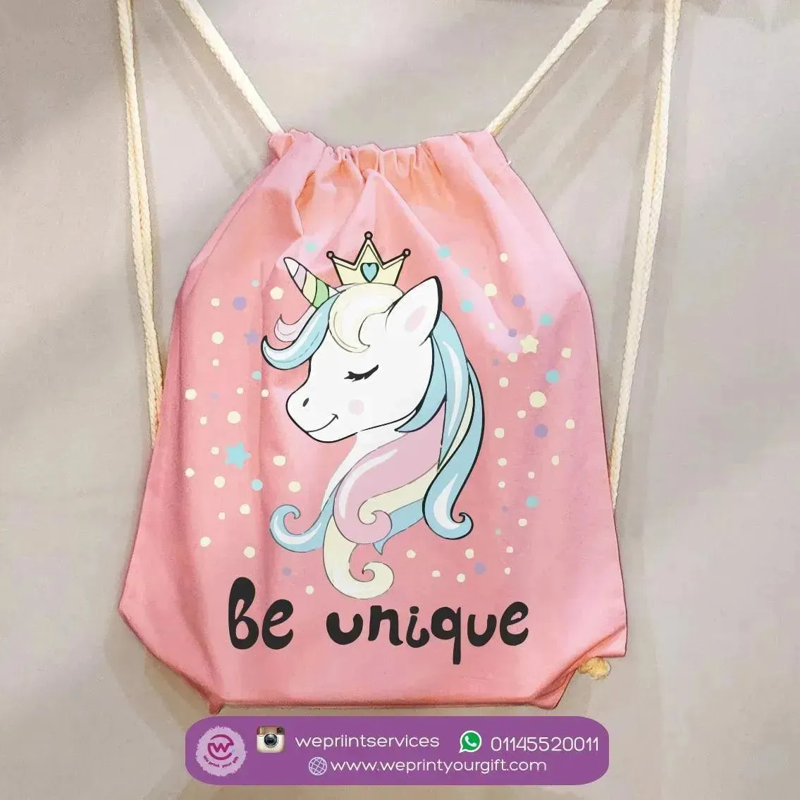 Drawstring Bag - Unicorn