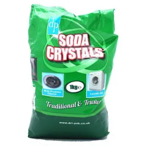Dri-Pak Soda Crystals Bag 1kg (trays) - Case of 6