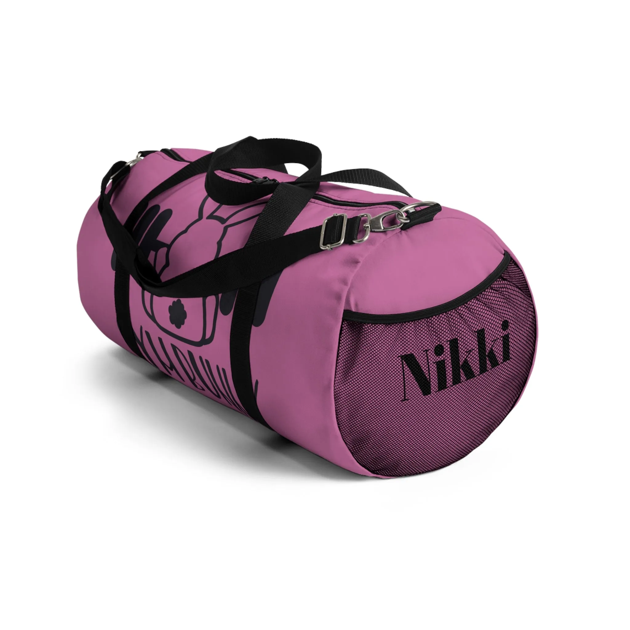Duffel Bag: Gym Bunny - Personalizeable