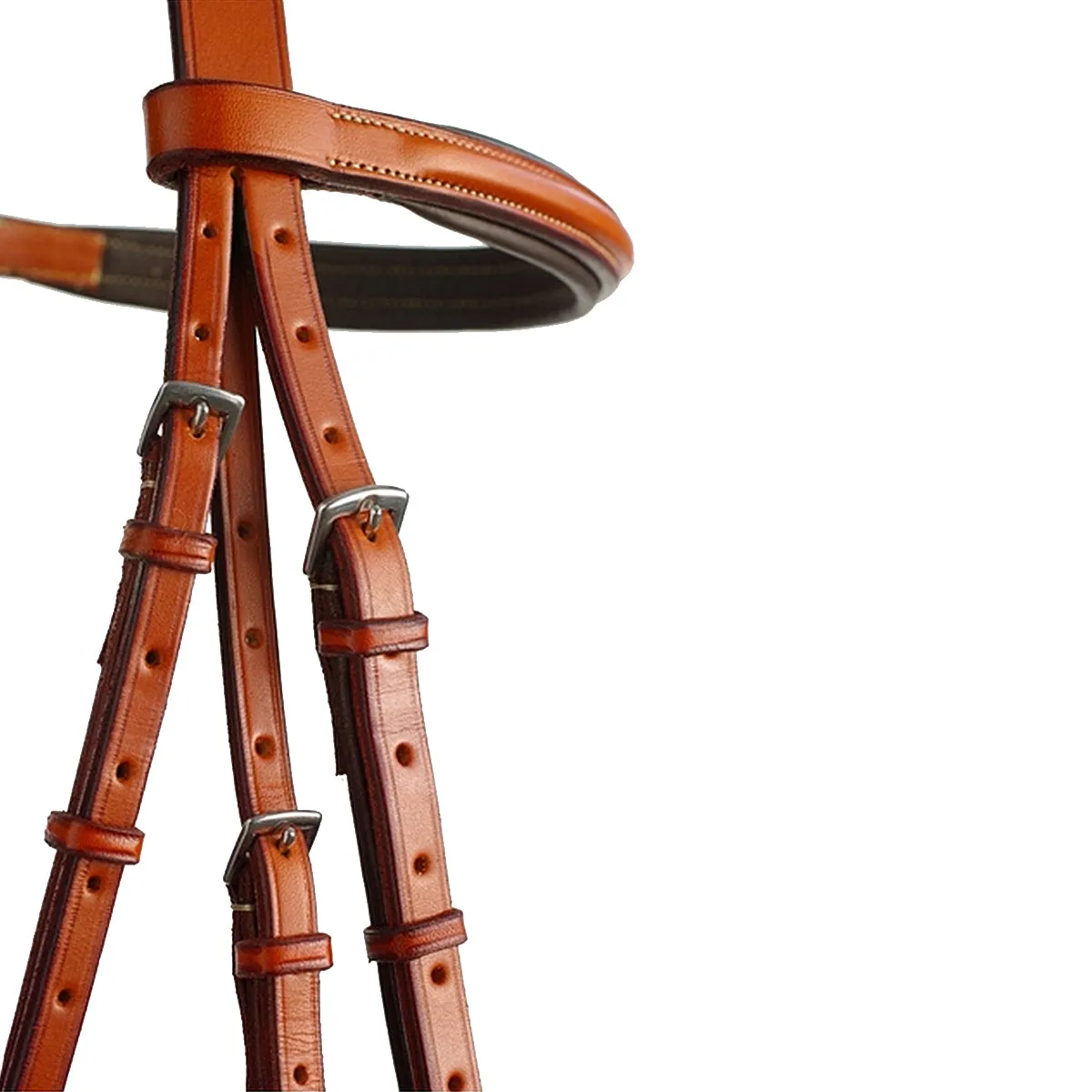 Edgewood 1" Fancy Raised Padded Bridle with Padded Crown