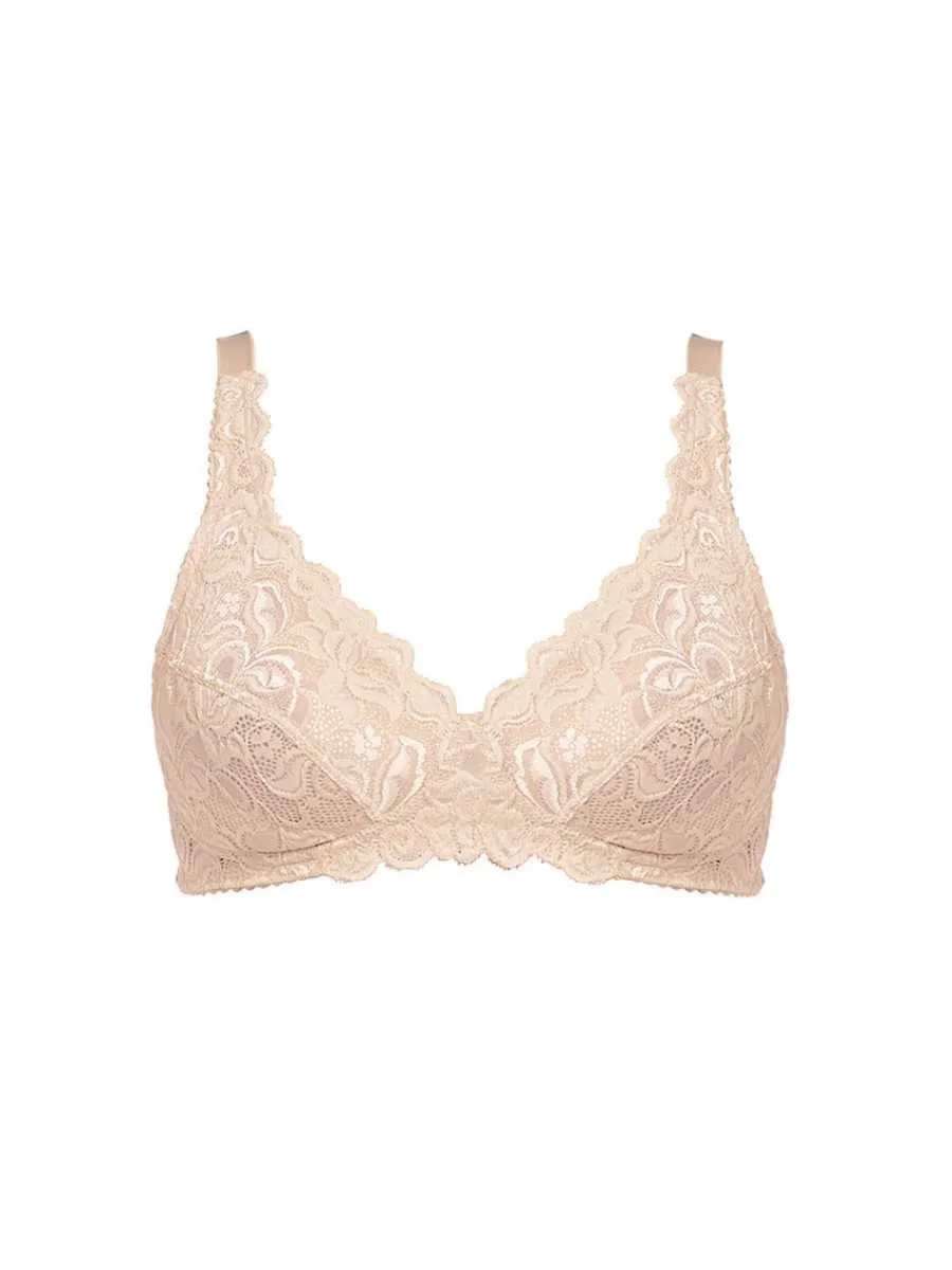 Eglantine Non Wired Bra - Creme Brulee