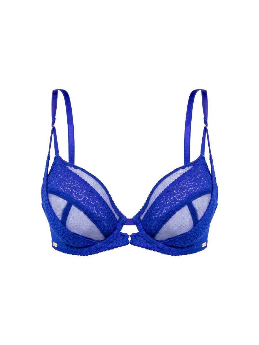 Envy Plunge Bra - Electric Blue