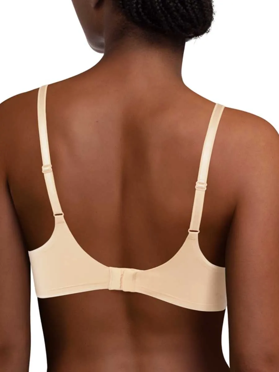 Essentiall Wirefree Triangle T-Shirt Bra - Golden Beige