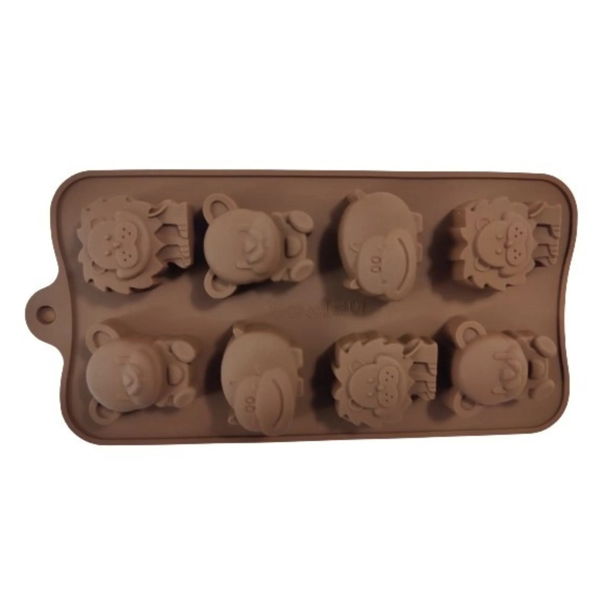 Esslly 8-Cavity Animal Pet Silicone Mould – Ideal for Chocolate, Candy, and Jelly Making