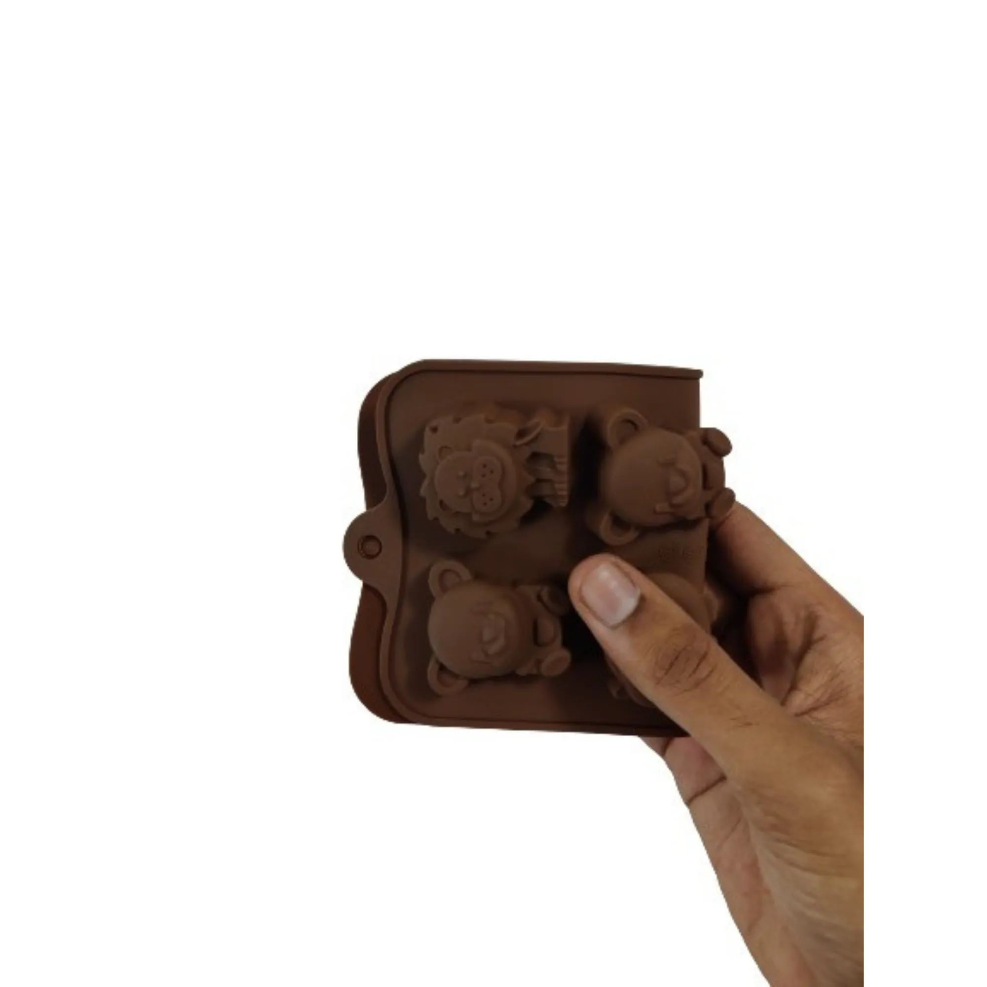 Esslly 8-Cavity Animal Pet Silicone Mould – Ideal for Chocolate, Candy, and Jelly Making
