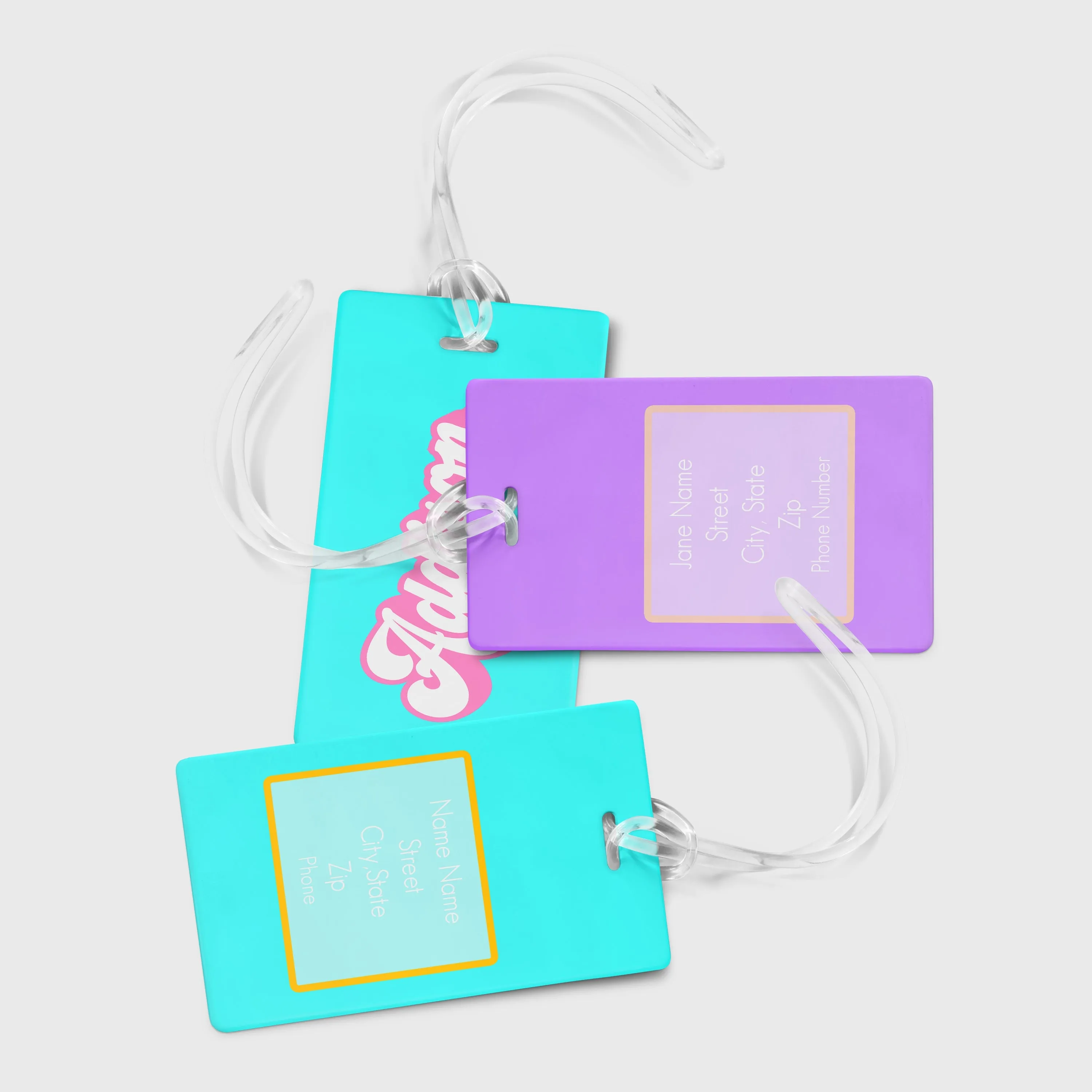 FEELIN' GROOVY PERSONALIZED BAG / LUGGAGE TAG