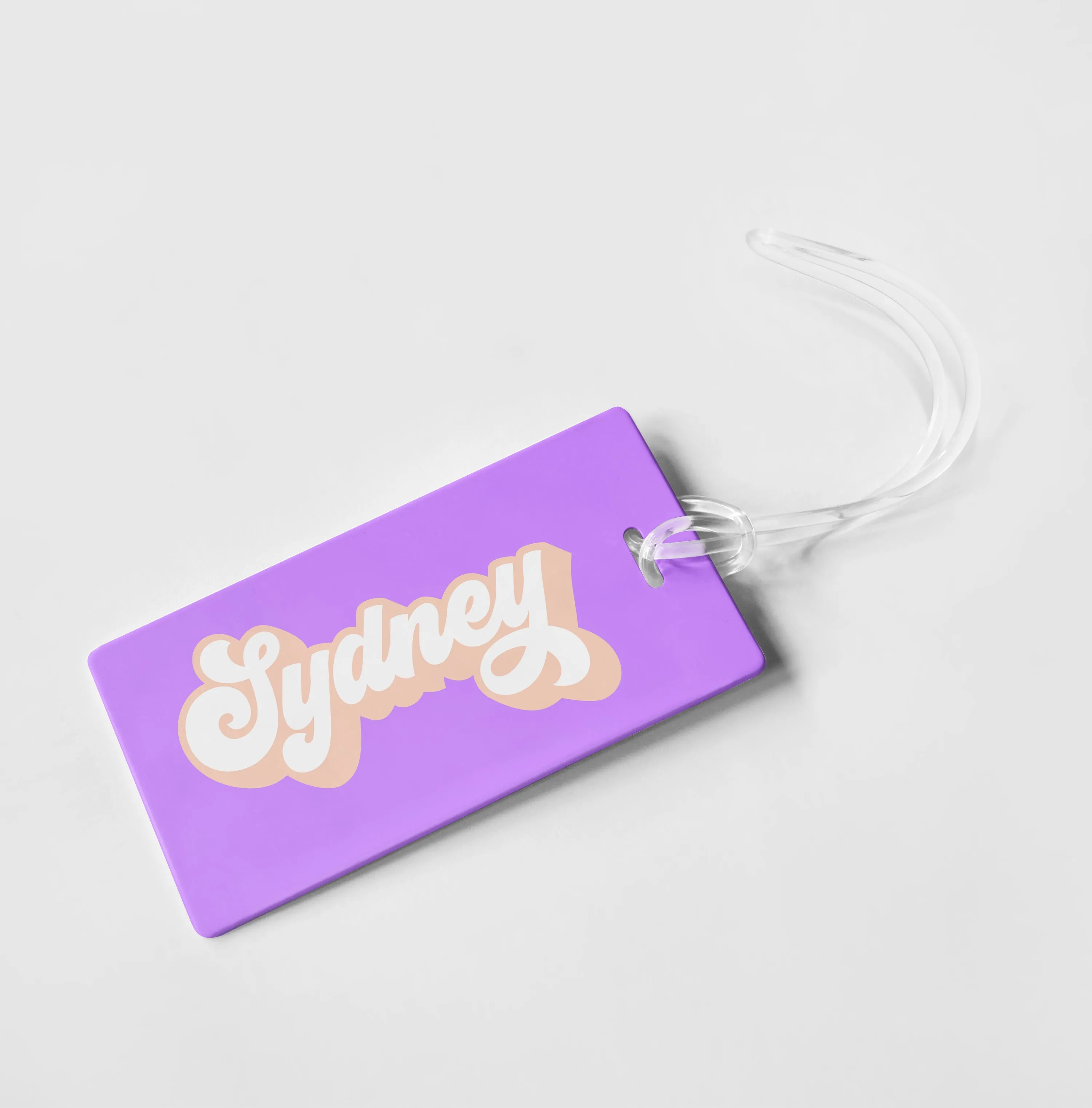 FEELIN' GROOVY PERSONALIZED BAG / LUGGAGE TAG