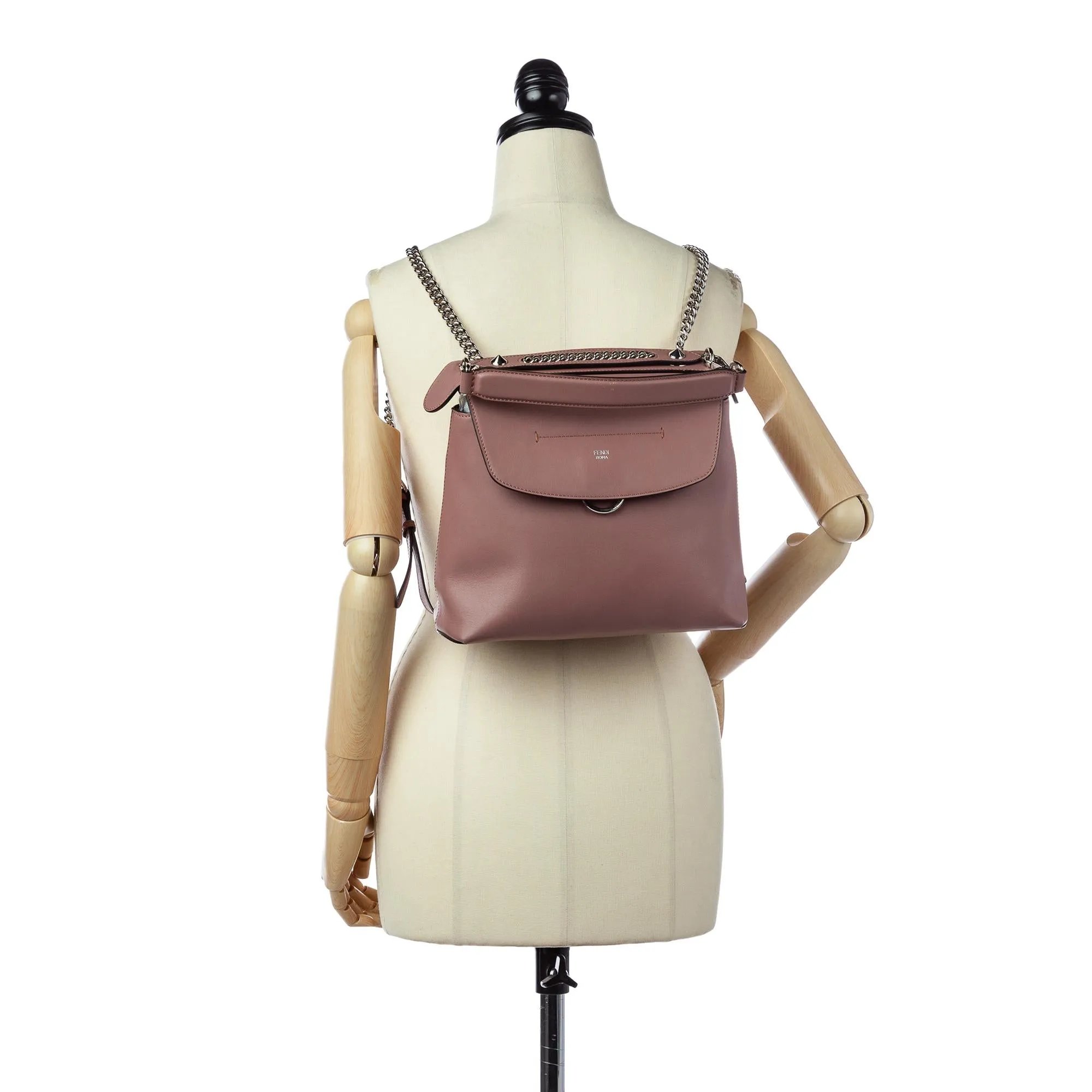 Fendi Back To School Leather Backpack (SHG-25926)