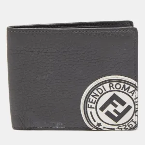 Fendi Leather Roman Bifold Wallet