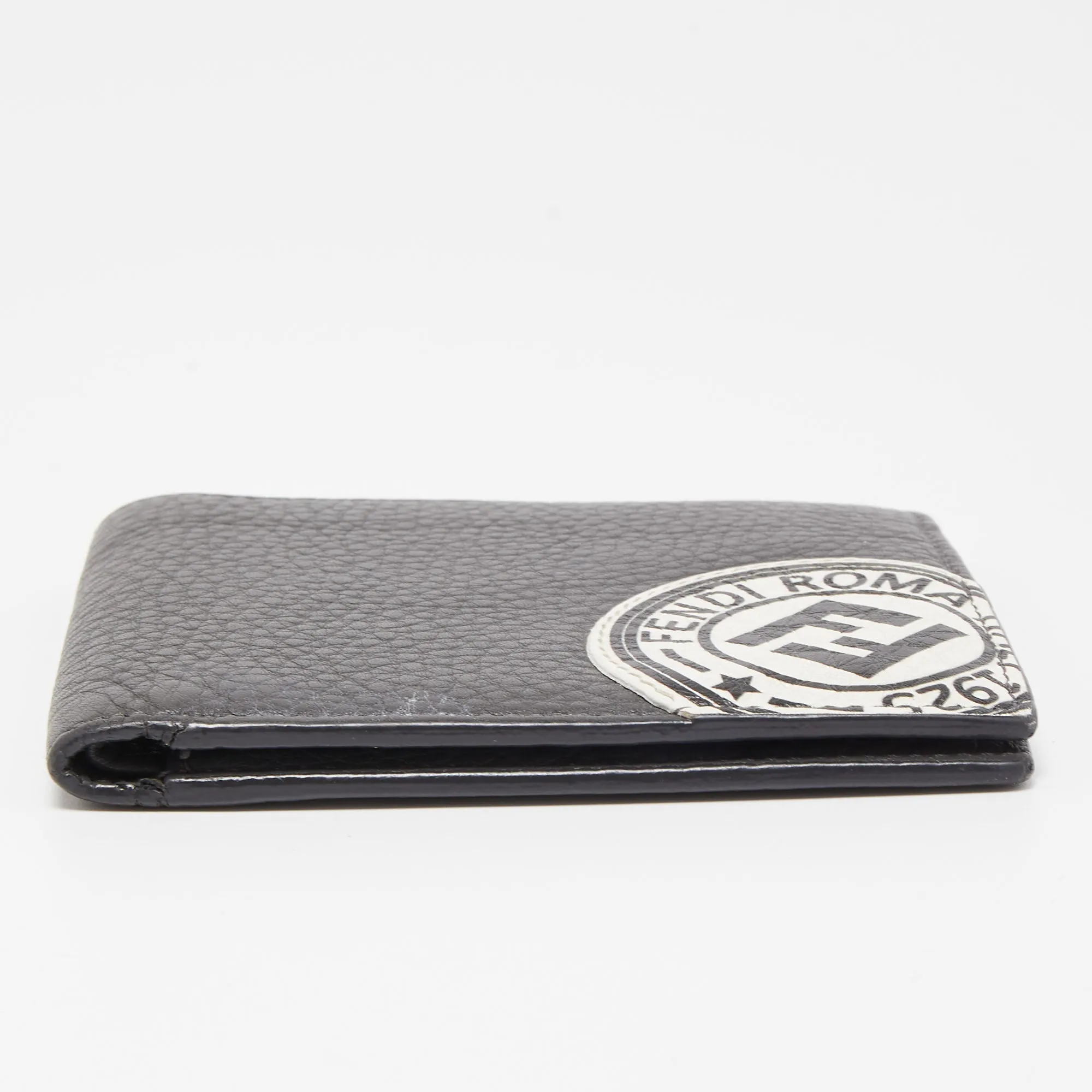 Fendi Leather Roman Bifold Wallet