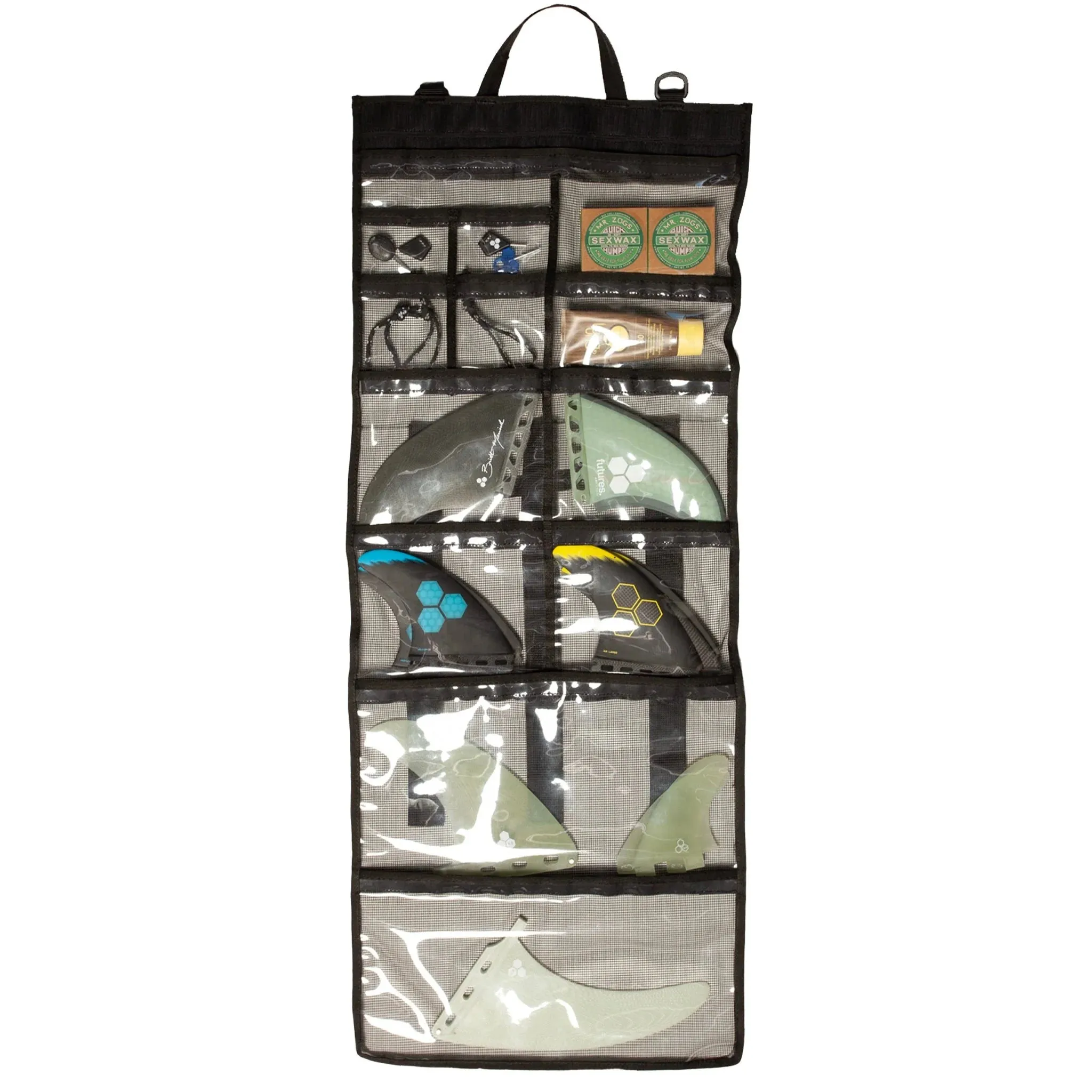 FIN & ACCESSORY CASE - BLACK