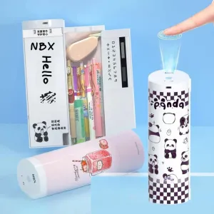 Fingerprint Password Lock Pencil Case