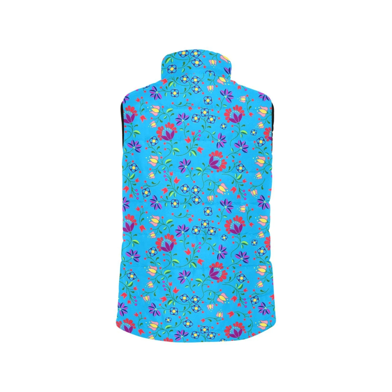 Fleur Indigine Ciel Women's Padded Vest Jacket