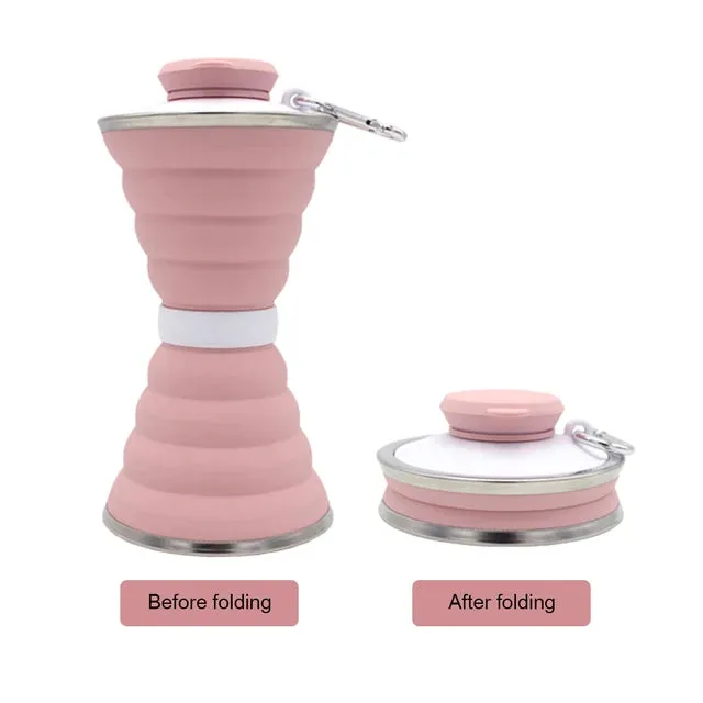 FlexiFlow 500ML Silicone Water Bottle