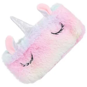Fuzzy Unicorn Pencil Case