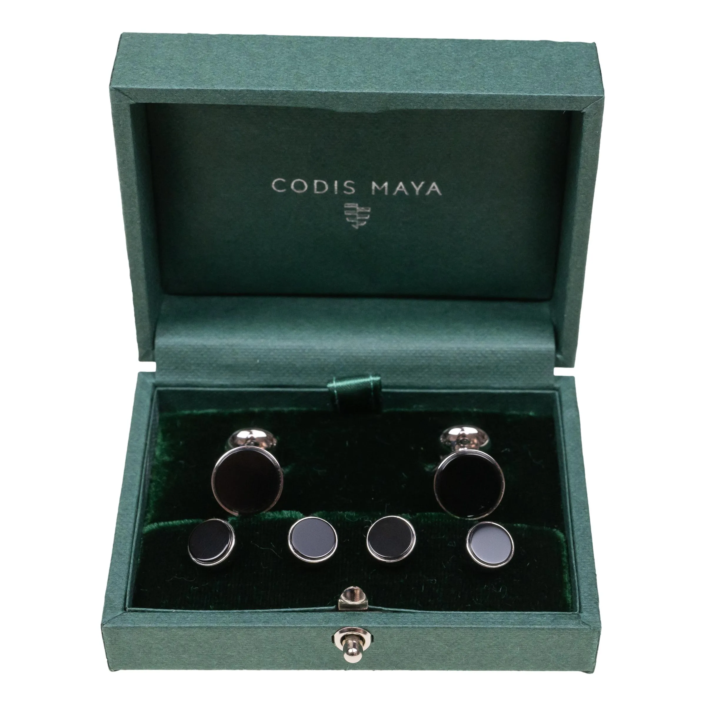 Genuine Onyx Brass Formal Set