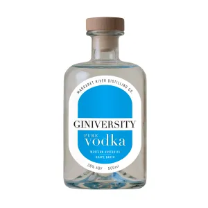 Giniversity Pure Vodka 38% - 500ml