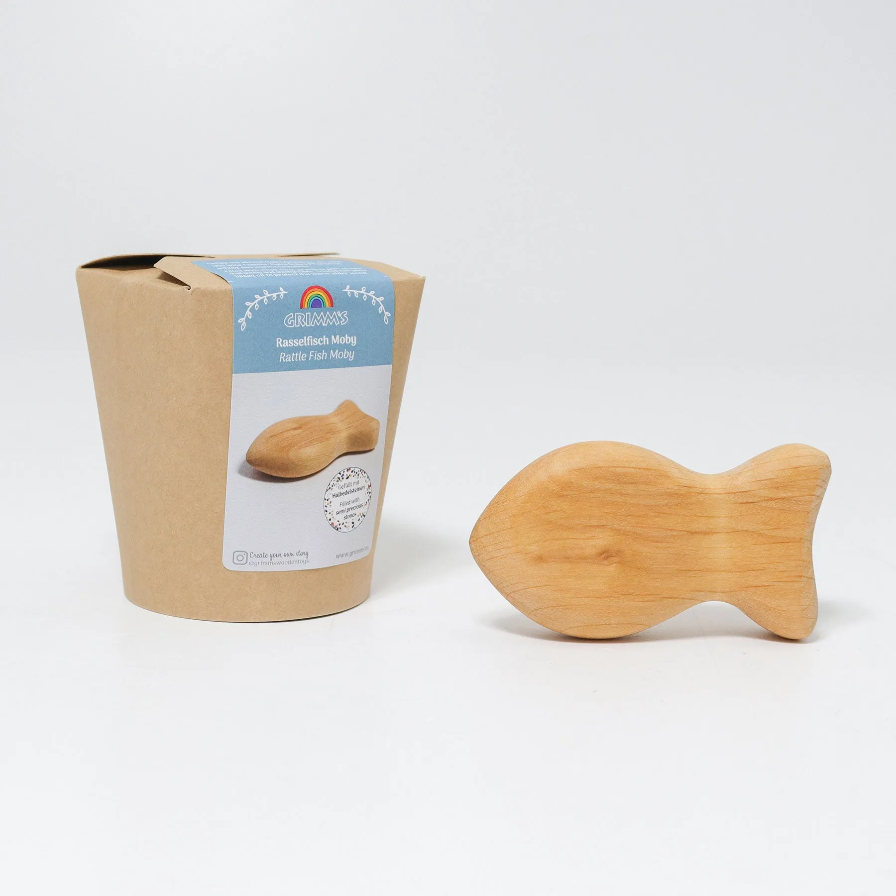 Grimm's Fish Rattle Moby
