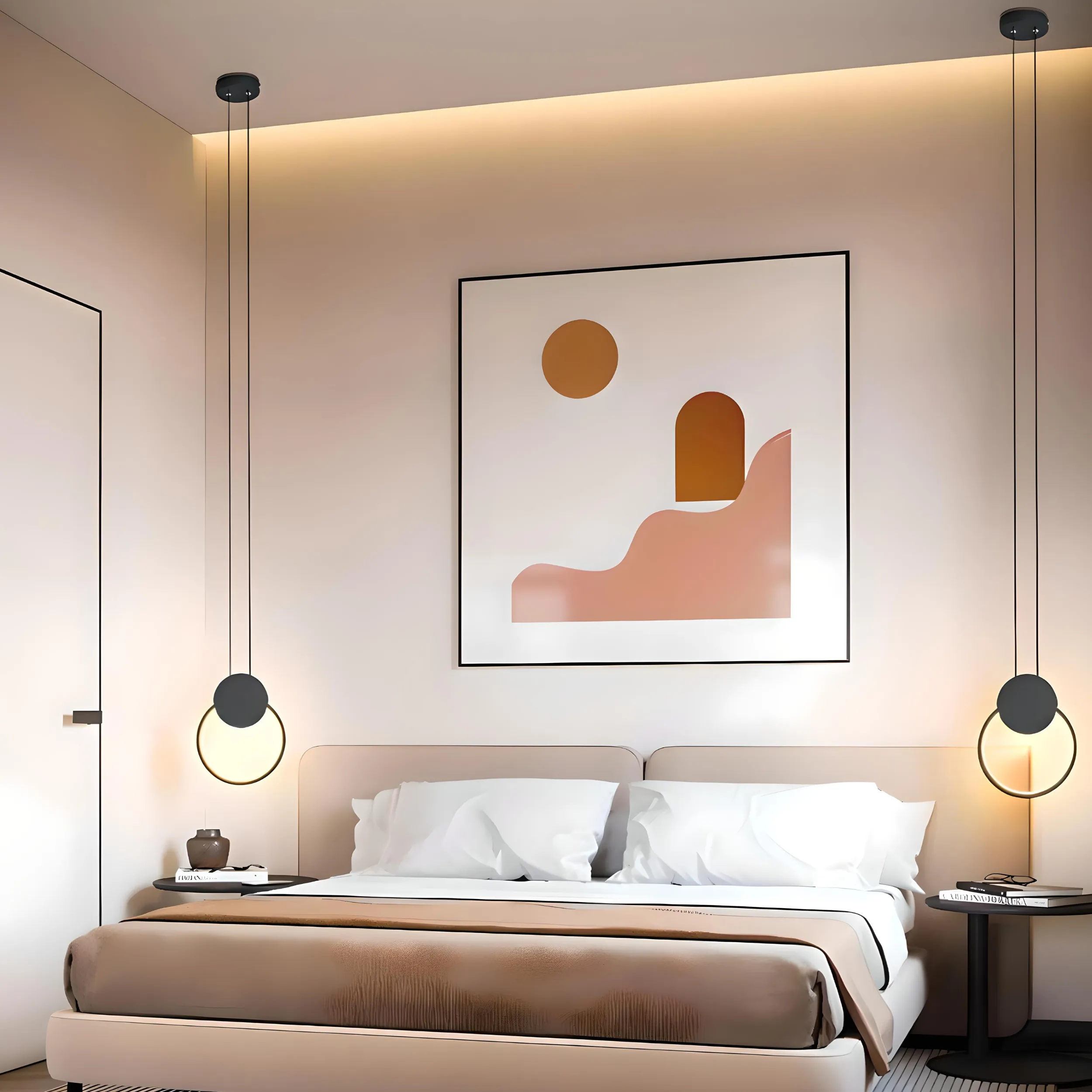 Grimstad - Contemporary Geometric LED Pendant