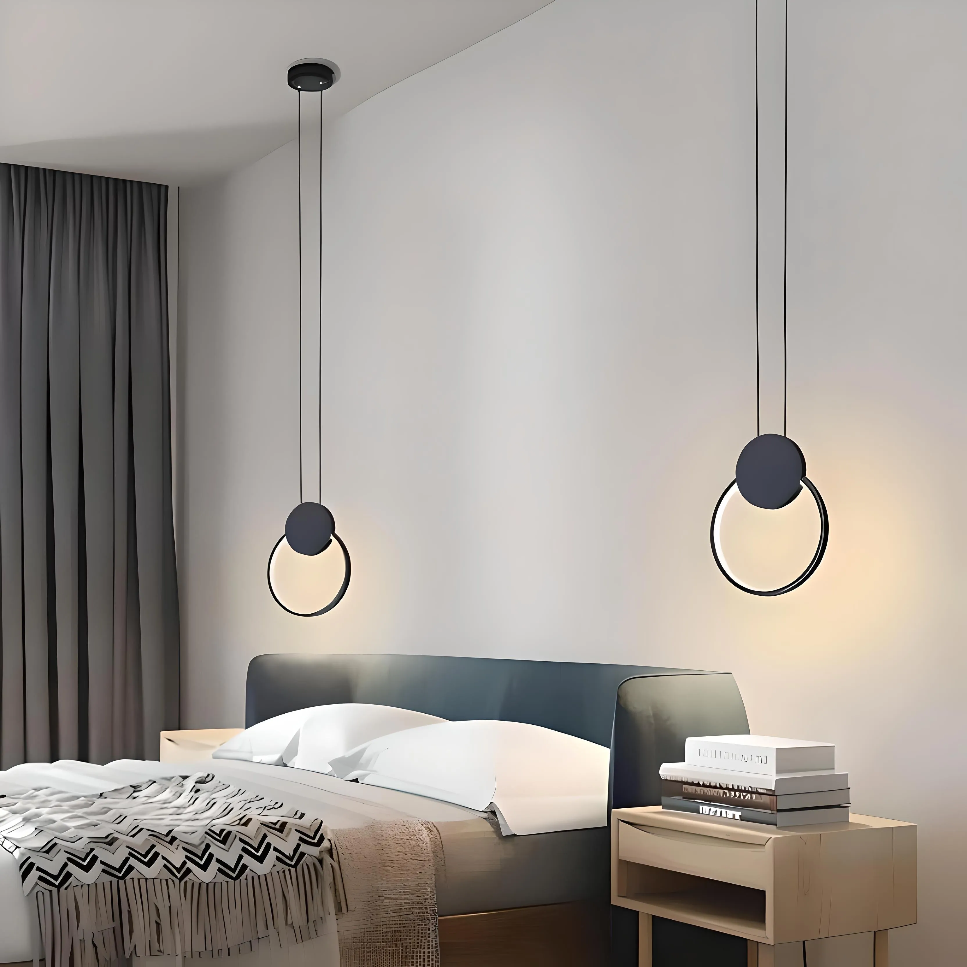 Grimstad - Contemporary Geometric LED Pendant
